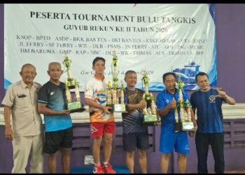 Turnamen Bulu Tangkis Guyub Rukun II 2026 Sukses Digelar, Perkuat Sinergi Insan Pelabuhan Merak