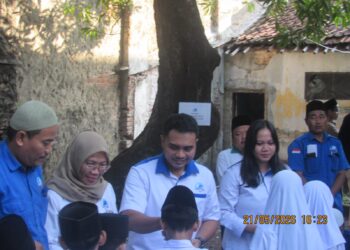 PT Pelayaran Surya Timur Line Grup Cabang Merak Bersama PT Pelayaran Alhadi Lampung Berjaya Gelar Santunan Anak Yatim