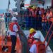 PT Surya Timur Line Group Tegaskan Komitmen Keselamatan Lewat Simulasi Darurat di Kapal Eirine