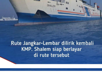 Surya Timur Line Perluas Jaringan, Rute Jangkar–Lembar Kini Dilayani KMP Shalem