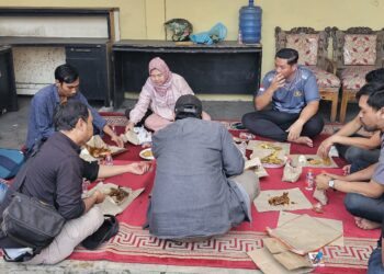 Kapolsek KSKP Merak Perkuat Sinergitas Bersama Forum Wartawan Pelabuhan