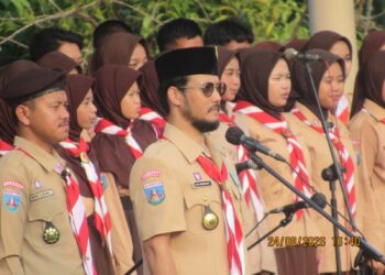Wakil Wali Kota Hadiri HUT Pramuka ke-65, Visualisasi GEGALANG Madrasah Pukau Ribuan Peserta di Cilegon
